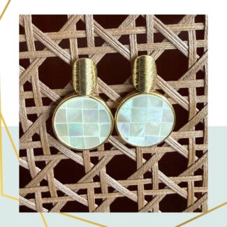 Mother of Seashell Lumi Earrings