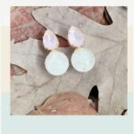 Blush Glow Drop Earrings