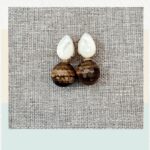 Earth Pearl Drop Earrings