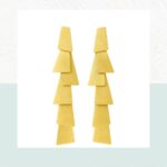 Golden Cascade  Earrings