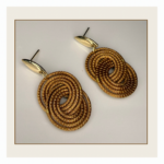 Golden Capim Earrings