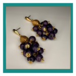 Açaí Roxo Drop Earrings
