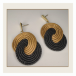 Golden Eclipse Capim Earrings